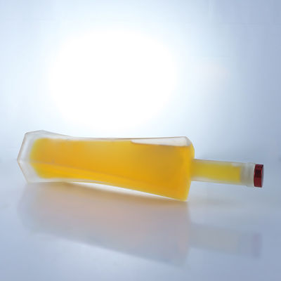 Garrafa de vidro personalizada com logotipo 750 ml Capacidade para Gin Rum Champagne Brandy e Whisky