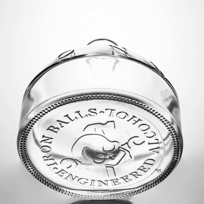Flint Glass Sealing Type Cork 700ml Bottle de licor de vidro de forma personalizada para gin rum Champagne