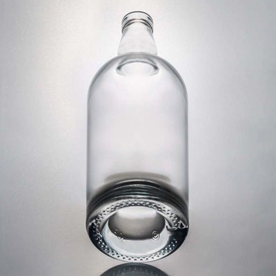 Logotipo personalizado High Flint Gin Rum Liquor Garrafa de vidro com cortiça 700ml 800ml 1000ml