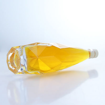 Garrafa de vidro de 750 ml de Whisky Vodka Spirit para bebidas alcoólicas
