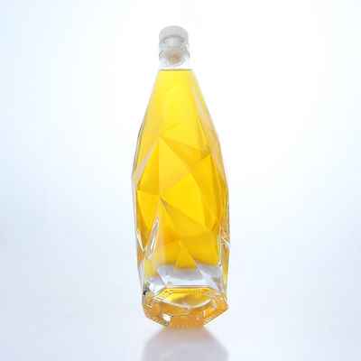 Garrafa de vidro de 750 ml de Whisky Vodka Spirit para bebidas alcoólicas