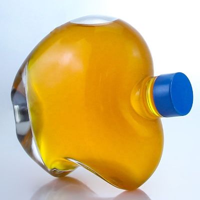 Logotipo personalizado Bottle de vidro de licor vazio exclusivo para gin Whisky Rum Tequila Brandy