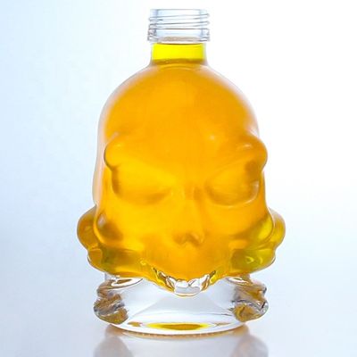 Material do colarinho Vidro Super Flint Vidro 750 ml Garrafa de vidro transparente com tampa de parafuso