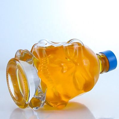 Material do colarinho Vidro Super Flint Vidro 750 ml Garrafa de vidro transparente com tampa de parafuso