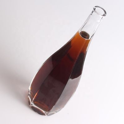 Transparente 750 ml Flint Glass Vazio Liquor Rum Gin Espíritos Vodka Tequila Garrafas com Cortiça