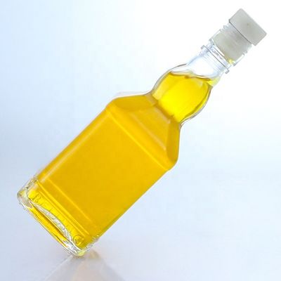 350 ml 500 ml tampa de parafuso Flint vidro garrafa transparente para uísque vodka champanhe tequila gin rum