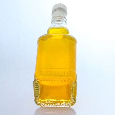 350 ml 500 ml tampa de parafuso Flint vidro garrafa transparente para uísque vodka champanhe tequila gin rum