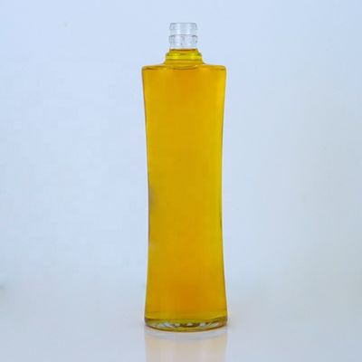 Garrafa de vidro para Vodka Gin Rum Whisky Brandy 500ml 750ml 1000ml Transparente Vazio