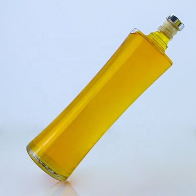 Garrafa de vidro para Vodka Gin Rum Whisky Brandy 500ml 750ml 1000ml Transparente Vazio