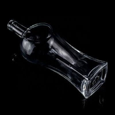 200 ml 375 ml 500 ml 750 ml Vidro Liquor Vinho Uísque Vodka Tequila Garrafa com Cortiça