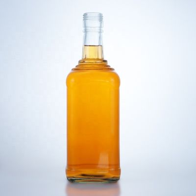 Botelha de vidro para Whisky Brandy Vinho Especias Alcoólicas Champagne Álcool Liquor OEM