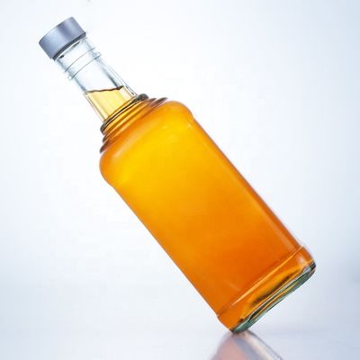 Botelha de vidro para Whisky Brandy Vinho Especias Alcoólicas Champagne Álcool Liquor OEM