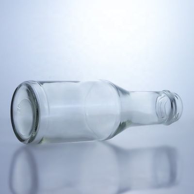 200/375/500/750/1000ml Garrafa de vidro com tampa de parafuso para sumo de água Café de leite