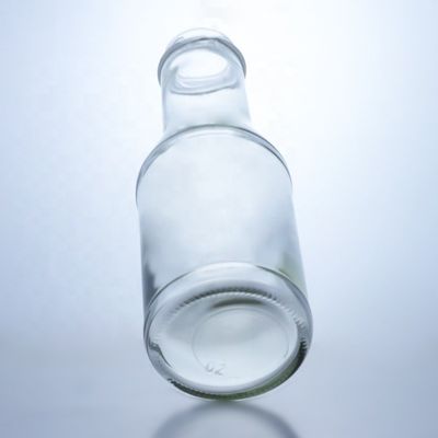 200/375/500/750/1000ml Garrafa de vidro com tampa de parafuso para sumo de água Café de leite