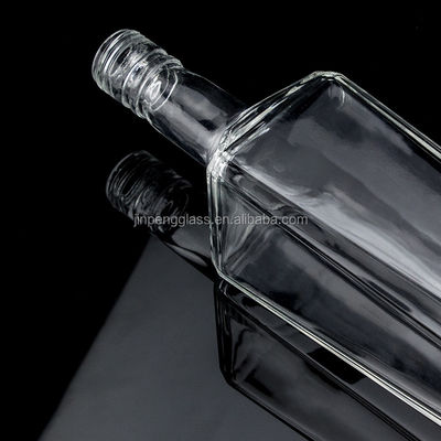 Flint Glass 500 ml 750 ml 1000 ml garrafa vazia de forma especial para vodka whisky gin rum
