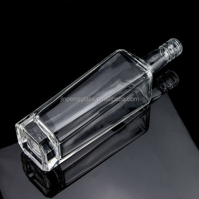 Flint Glass 500 ml 750 ml 1000 ml garrafa vazia de forma especial para vodka whisky gin rum