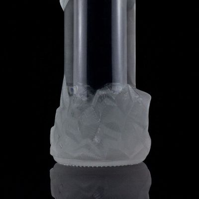 500 ml 700 ml 750 ml garrafa transparente de vidro de pedra para champanhe gin rum design único
