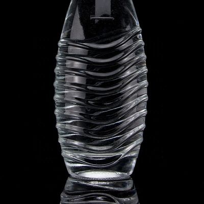 Collar de vidro de vodka 750 ml 1000 ml Limpo Flint Gin Rum Champagne Tequila garrafa de uísque