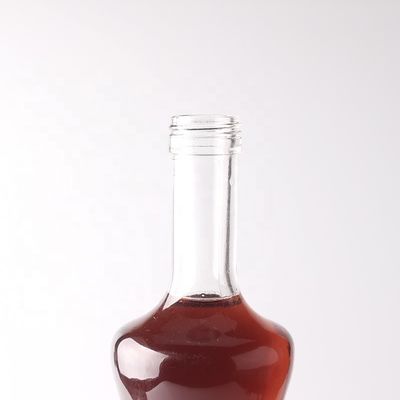 500 ml 750 ml 1000 ml garrafa de vidro para tequila Material de corpo transparente personalizado