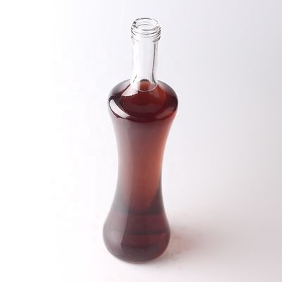 500 ml 750 ml 1000 ml garrafa de vidro para tequila Material de corpo transparente personalizado