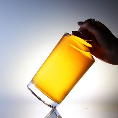 Botalhas de álcool de base de vidro personalizadas de fundo grosso para vodka gin rum champanhe