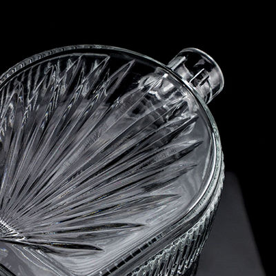 1000 ml Flint Glass Transparent Vodka Vazio Whisky Garrafa de vidro para as suas necessidades