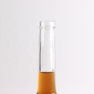 Garrafas de vidro de pedra de fundo grosso e pescoço longo personalizadas para Vodka Gin Rum Champagne