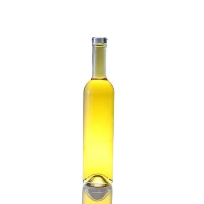 Material de base Garrafa de vidro de licor 500 ml 750 ml 1000 ml para vodka Brandy Whiskey Vinho