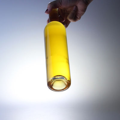 Material de base Garrafa de vidro de licor 500 ml 750 ml 1000 ml para vodka Brandy Whiskey Vinho
