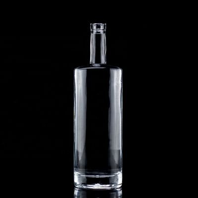 1750 ml 1000 ml garrafas de vidro para bebidas personalizadas garrafa redonda de vodka versátil de uso