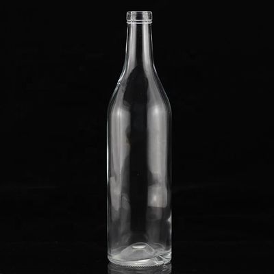 Elegante garrafa de álcool de sake japonês 500 ml vidro distintivo com vedação tipo cortiça
