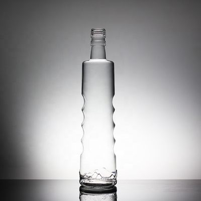 Bottle de vidro em forma de corpo de mulheres bonitas com tipo de vedação de cortiça