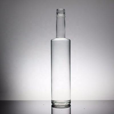 Bottle colorido transparente ou personalizado Bottle de vidro de vodka personalizado para encomendas em massa