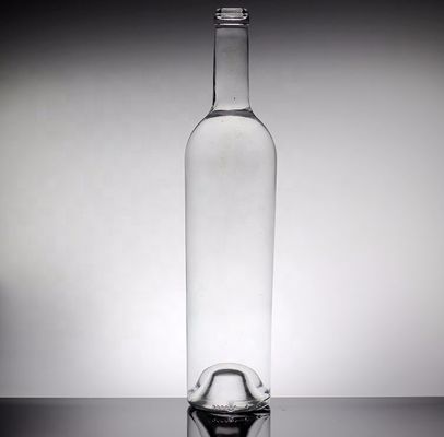 Bottle colorido transparente ou personalizado Bottle de vidro de vodka personalizado para encomendas em massa