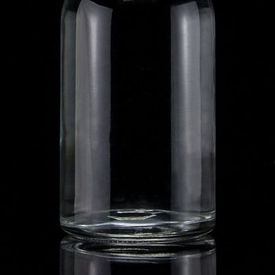 Material de base Garrafa de vidro de 500 ml, 700 ml, 750 ml, com vedação de cortiça e forma redonda