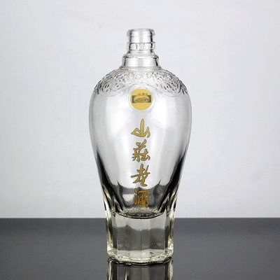 Tipo de vedação de vidro CROWN CAP 500 ml 750 ml Botão de licor de ginseng de licor medicamentoso