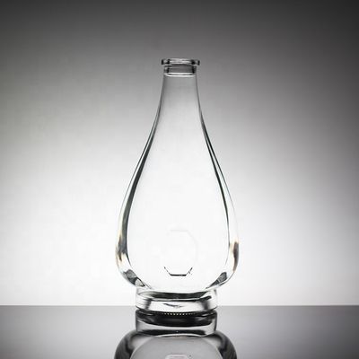 Garrafa de vidro em forma de bomba de 500 ml exclusiva para embalagens personalizadas de bebidas