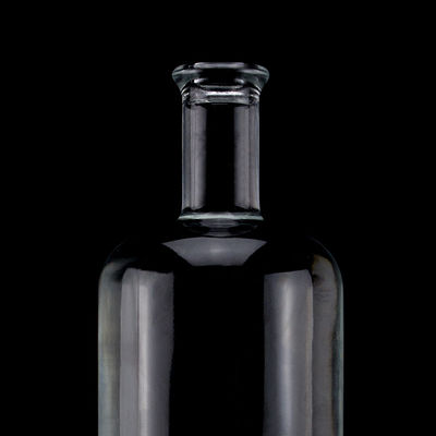 Garrafa de vidro para licor 750 ml Capacidade Ácido Gravar superfície Material de vidro