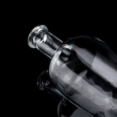 Garrafa de vidro para licor 750 ml Capacidade Ácido Gravar superfície Material de vidro