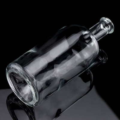 Garrafa de vidro para licor 750 ml Capacidade Ácido Gravar superfície Material de vidro